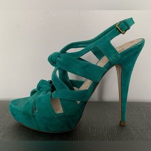 Miu Miu Strappy Platform Heel